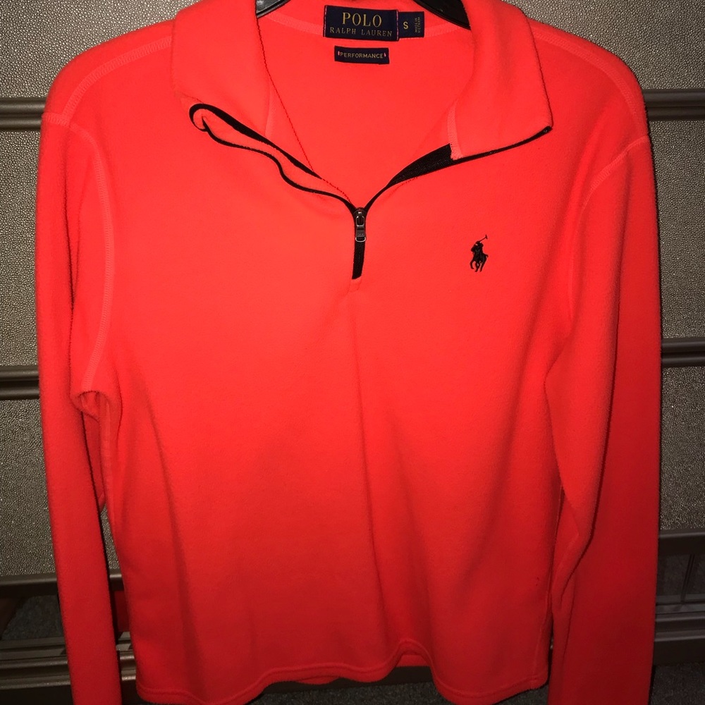 Polo pullover fleece